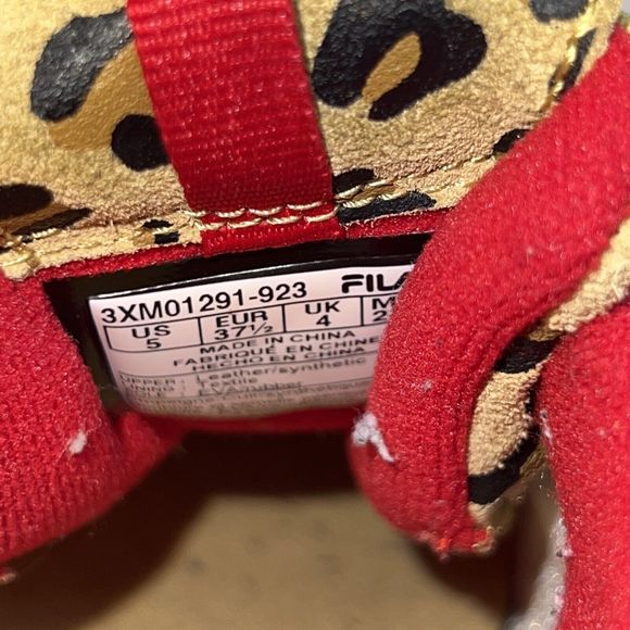 Fila Disruptor 3XM01291-923 Brown Casual Shoes Sneakers Size 5 - Picture 7 of 8